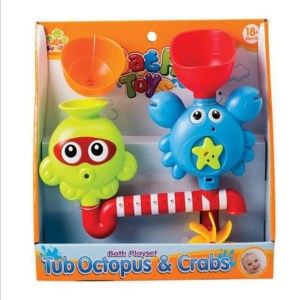 Octopus & Crab Bathtime Playset Octopus & Crab Bathtime Playset