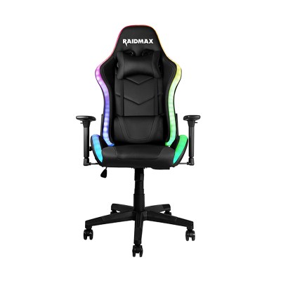Raidmax DK925 Gaming Chair ARGB Lighting – Black Raidmax DK925 Gaming Chair ARGB Lighting – Black