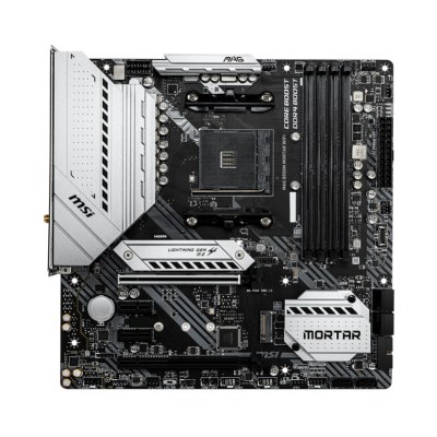 MSI MAG B550M MORTAR WiFi AM4 Micro-ATX Motherboard MSI MAG B550M MORTAR WiFi AM4 Micro-ATX Motherboard