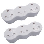 Direct Plug-in Multi Plugtop – 3 way – E 52 (2 Pack) Direct Plug-in Multi Plugtop – 3 way – E 52 (2 Pack)