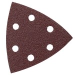 Sanding Triangle Sheet 60Grit 94X94X94Mm 5 Pack with Holes Hook & Loop Sanding Triangle Sheet 60Grit 94X94X94Mm 5 Pack with Holes Hook & Loop