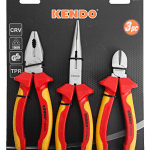 Kendo 3 Piece VDE Plier Set Kendo 3 Piece VDE Plier Set