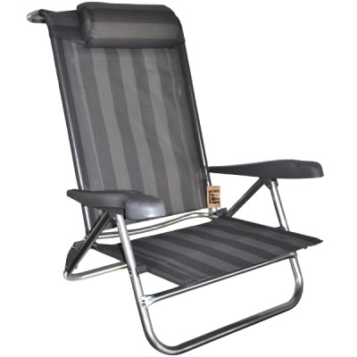 BaseCamp – Beach Recliner Chair – With Pillow BaseCamp – Beach Recliner Chair – With Pillow