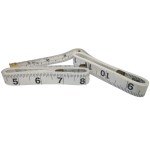 Haberdashery Measuring Tape – Tailoring Tape – 150cm (Pack of 2) White Haberdashery Measuring Tape – Tailoring Tape – 150cm (Pack of 2) White