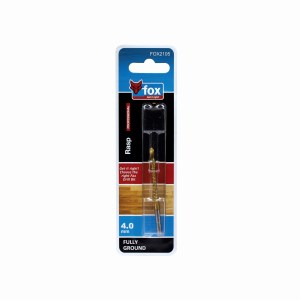 FOX Wood Rasp Drill Bit 4.0 X 75mm FOX Wood Rasp Drill Bit 4.0 X 75mm