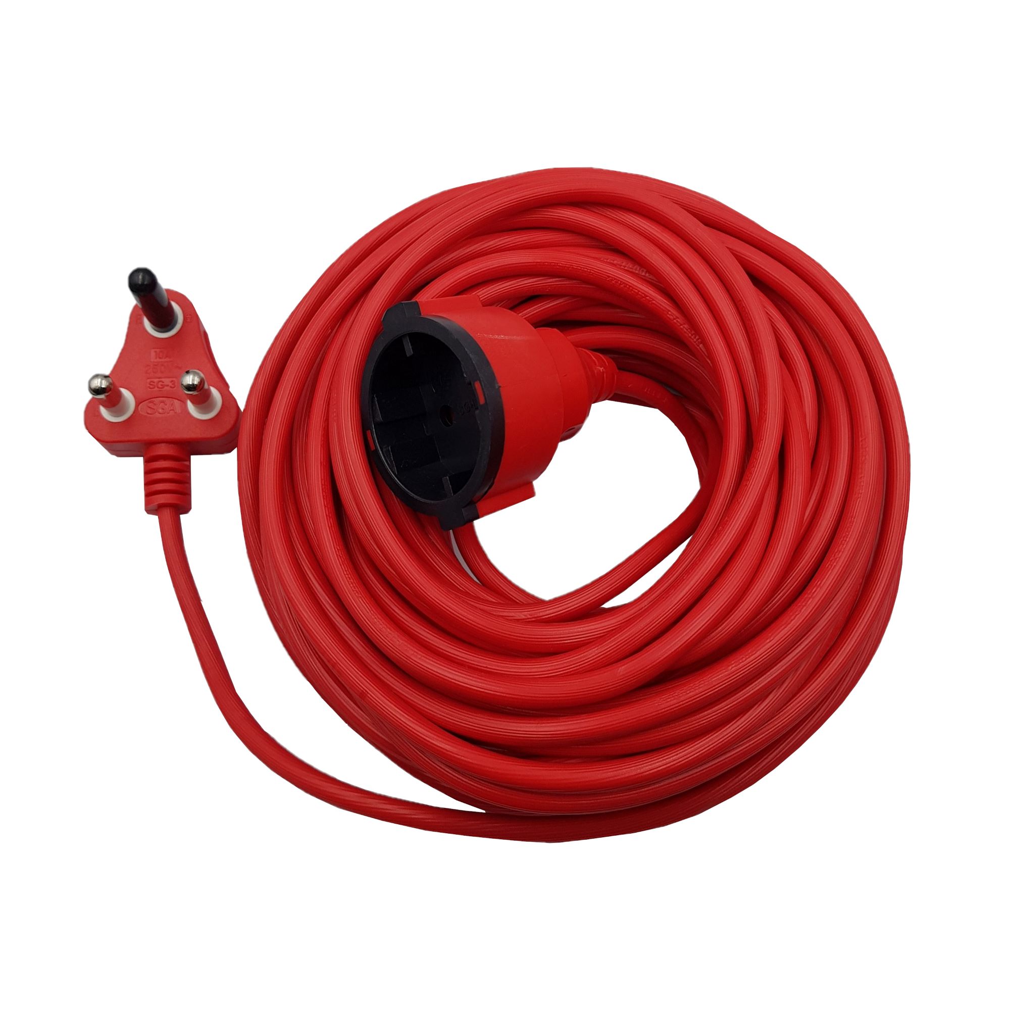 20m x 1.0mm Extention Cord / Lead/ Cable Red 20m x 1.0mm Extention Cord / Lead/ Cable Red