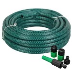 Garden Hose Pipe – Including 4Pcs Hose Pipe Accessory Set (13mm x 20m) Garden Hose Pipe – Including 4Pcs Hose Pipe Accessory Set (13mm x 20m)