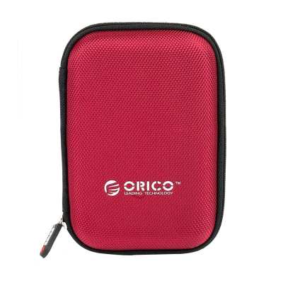 Orico 2.5″ Nylon Portable HDD Protector Case – Purple – Red Orico 2.5″ Nylon Portable HDD Protector Case – Purple – Red