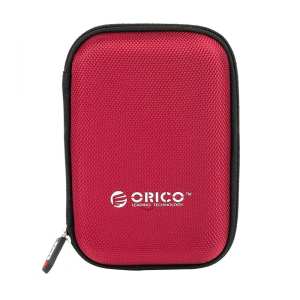 Orico 2.5″ Nylon Portable HDD Protector Case – Purple – Red Orico 2.5″ Nylon Portable HDD Protector Case – Purple – Red