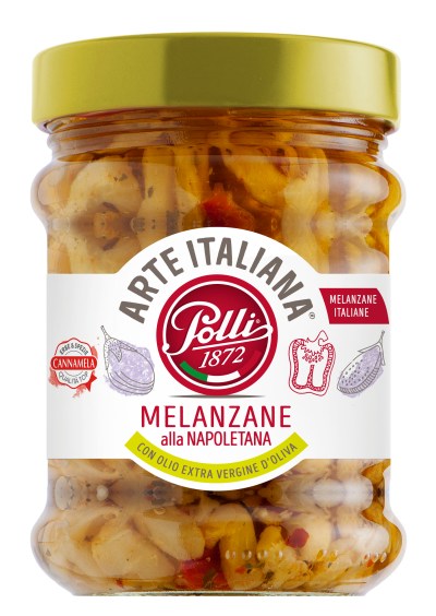 Polli – Seasoned Eggplants In Oil – 12X285G Polli – Seasoned Eggplants In Oil – 12X285G