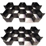 Black Plastic Drawer Organiser Combo – 2 x 8 Compartments Black Plastic Drawer Organiser Combo – 2 x 8 Compartments