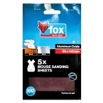 FOX Mouse Sanding Paper 100G (5) FOX Mouse Sanding Paper 100G (5)