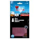 FOX Multi Sanding Paper 60G (5) FOX Multi Sanding Paper 60G (5)