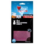 FOX Multi Sanding Paper 80G (5) FOX Multi Sanding Paper 80G (5)