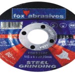 FOX Grinding Disc Steel 115X6.0mm FOX Grinding Disc Steel 115X6.0mm