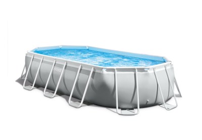 Intex 5,03mx2,74mx1,22m Prism Frame Oval Pool Set Intex 5,03mx2,74mx1,22m Prism Frame Oval Pool Set