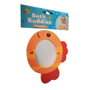 Bath Buddies – Bath Mirror – Orange Bath Buddies – Bath Mirror – Orange