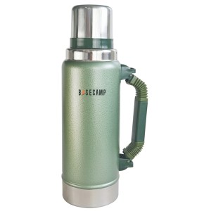 Basecamp -Traditional Vacuum Flask (1.25L)- Steel Basecamp -Traditional Vacuum Flask (1.25L)- Steel