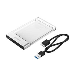 Orico 2.5″ USB3.0 External HDD Enclosure – Transparent Orico 2.5″ USB3.0 External HDD Enclosure – Transparent