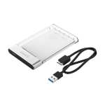 Orico 2.5″ USB3.0 External HDD Enclosure – Transparent Orico 2.5″ USB3.0 External HDD Enclosure – Transparent