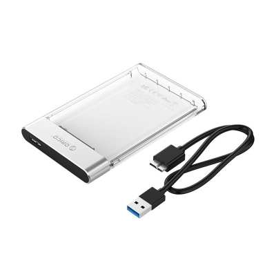 Orico 2.5″ USB3.0 External HDD Enclosure – Transparent Orico 2.5″ USB3.0 External HDD Enclosure – Transparent