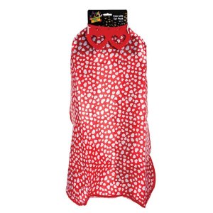 Bulk Pack x 2 Dress Up Cape With Eyemask Hearts Bulk Pack x 2 Dress Up Cape With Eyemask Hearts