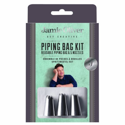 Jamie Oliver Icing Bag and Nozzles Jamie Oliver Icing Bag and Nozzles