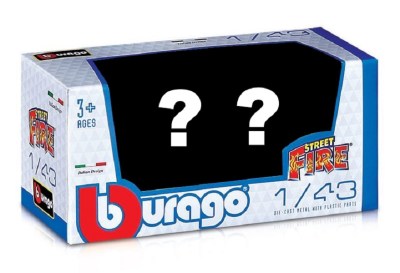 Bburago 1:43 Street Fire Vehicle – Blindbox Bburago 1:43 Street Fire Vehicle – Blindbox