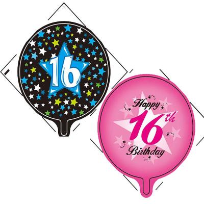 Helium Balloon – Foil – Party – Happy Birthday – 1 – 45cm – 2 Pack Helium Balloon – Foil – Party – Happy Birthday – 1 – 45cm – 2 Pack