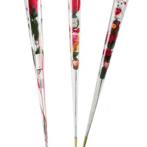 Rose – Occasion Flower – Decorative – Assorted – Glitter – 56cm – 3 Piece Rose – Occasion Flower – Decorative – Assorted – Glitter – 56cm – 3 Piece