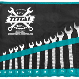 Total Tools 12 Piece Combination Spanner Set 6 – 24mm Total Tools 12 Piece Combination Spanner Set 6 – 24mm