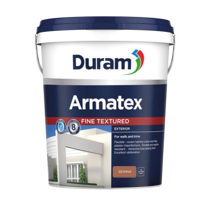 Duram Armatex Wall Paint – 20Litre – Sienna Duram Armatex Wall Paint – 20Litre – Sienna