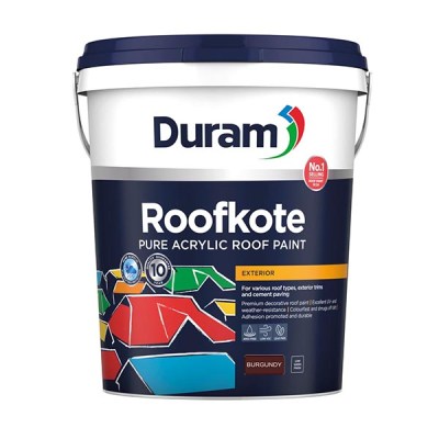 Duram Roofkote Paint 20 Litre – Burgundy Duram Roofkote Paint 20 Litre – Burgundy