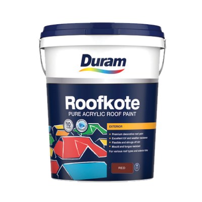 Duram Roofkote Paint 20 Litre – Red Duram Roofkote Paint 20 Litre – Red