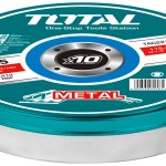 Total Tools – 115mm 1.2mm Abrasive Metal Cutting Disc 10 Piece Set Total Tools – 115mm 1.2mm Abrasive Metal Cutting Disc 10 Piece Set