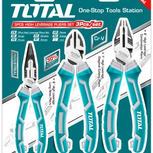Total Tools 3 Piece Plier Set – High Leverage Total Tools 3 Piece Plier Set – High Leverage