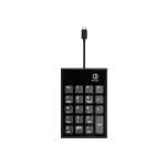 Port Connect Wired USB and Type-C Numpad Keypad – Black Port Connect Wired USB and Type-C Numpad Keypad – Black