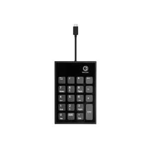 Port Connect Wired USB and Type-C Numpad Keypad – Black Port Connect Wired USB and Type-C Numpad Keypad – Black