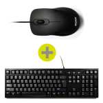 Port Wired Keboard and Mouse Combo – Black Port Wired Keboard and Mouse Combo – Black