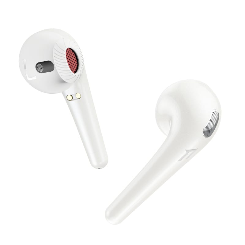 1MORE ComfoBuds True Wireless In-Ear Bluetooth Headphones – White – White 1MORE ComfoBuds True Wireless In-Ear Bluetooth Headphones – White – White