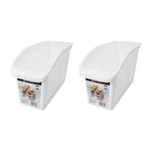 2 x Gondol Fridge Organiser Basket – Fresh Produce 2 x Gondol Fridge Organiser Basket – Fresh Produce