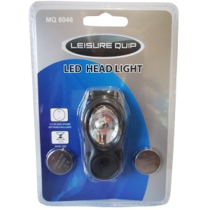 Moto-Quip Small LED Headlight Black Moto-Quip Small LED Headlight Black