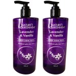 Nature’s Nourishment-Lavender & Vanilla Liquid Hand Wash 450ml Pack Of 2 Nature’s Nourishment-Lavender & Vanilla Liquid Hand Wash 450ml Pack Of 2