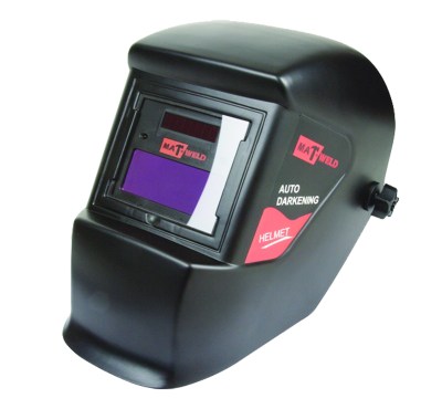Matweld Helmet Auto Dark Non Adjustable Black Matweld Helmet Auto Dark Non Adjustable Black