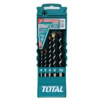 Total Tools 5Pcs Masonry Drill Bits (2 Sets) Total Tools 5Pcs Masonry Drill Bits (2 Sets)