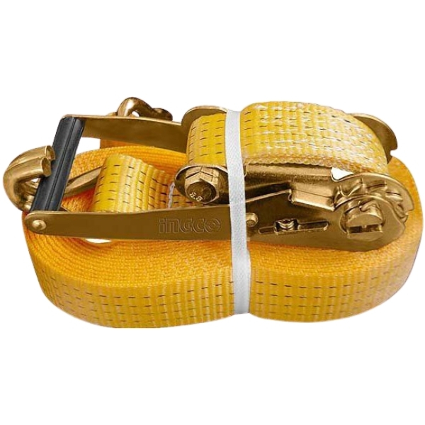 Ingco – 6m Ratchet Strap – 50mm (Up to 3 Tons) Ingco – 6m Ratchet Strap – 50mm (Up to 3 Tons)