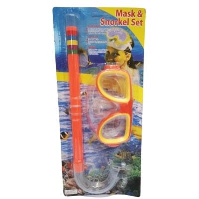 Mask And Snorkel Set – Orange Mask And Snorkel Set – Orange