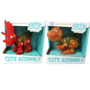 Educational Toy Assembly Dinosaur Combo – (Tyrannosaurus & Triceratops) Educational Toy Assembly Dinosaur Combo – (Tyrannosaurus & Triceratops)
