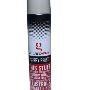 Glue Devil Spray Paint – grey primer Glue Devil Spray Paint – grey primer