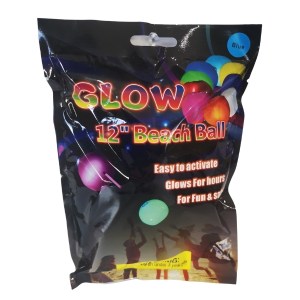 Glow Stick Beach Ball – Yellow (30cm) Glow Stick Beach Ball – Yellow (30cm)